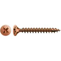 VITE SPAX TESTA SVASATA CROCE BRONZATA TUTTO FILETTO D.3x25 mm