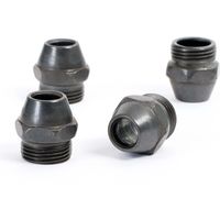 Снимка на Wiltec Juego de 4 boquillas de repuesto para revocadora, diámetro 8 mm, compatibles con máquinas de enlucido y pistolas de proyectar, ideales para mortero y yeso, fácil instalación от ManoMano