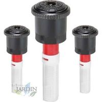 Lot de 3 Buse d'arrosage MP Rotator MP2000 360º, buse pour Tuyère d'arrosage, portée 4 à 6,7 m