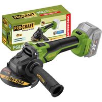 Smerigliatrice angolare a batteria Procraft PGA22-BB 20 V 125 mm Brushless Solo - senza batteria, senza caricabatteria
