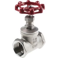 Robinet à soupape RS PRO, BSP 1-1/2" 32 bars Acier inoxydable ( Prix pour 1 )