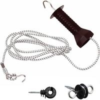 Kit de mango de puerta beaumont extensible con aisladores