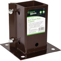 75mm x 75mm (3" x 3") Metal Garden Fence Post Holder / Spike