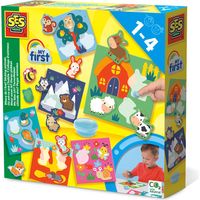 SES Creative - My First - Sticking Animals - (S14401)