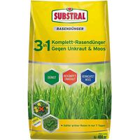 Substral 3in1 Komplett-Rasendünger gegen Unkraut und Moos 14kg