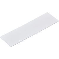ROTO Verglasungsklotz GL-SV 100 x 20 x 1 mm, aus Kunststoff weiß, 1000 Stk Unterlegkeile - Distanzplättchen
