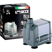 Bomba de agua sumergible Micra 0,6 m - 400 l/h Mini bomba acuario, bomba de fuente ajustable para estanque y pecera