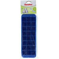 Metaltex Eiswürfelschale blau flexibel 24 Würfel