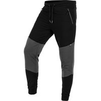 Bequeme Jogginghose, schwarz und grau, Größe XXL