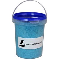 Sucre pour barbe à papa goût vanille – 1 kg – Sucre coloré et aromatisé – Fabriqué en France – 40 barbes à papa – Gt Catering