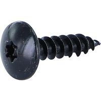 Vis bois TEKOR Vis Penture 7X30 Filetée sur 30 TORX T30 Acier zingué noir Pointe antifendage type 17