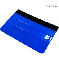Spatola per applicazione pellicole 3M - P.A.1 blu morbida - 13x8 cm