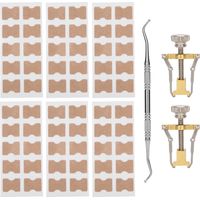 Kit de correction d'ongle incarné 9 pièces, dispositif de redressement pour ongle de pied, soin de paronychie, outil de pédicure.