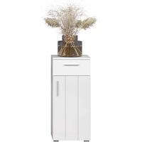 Wons armoire de salle de bain brillant blanc.