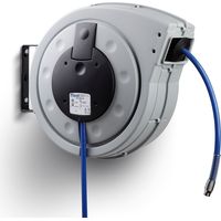 AVVOLGITUBO ARIA COMPRESSA TUBO 20m ATTACCO RAPIDO 3/8" PARETE ROLL MEGA MAVEL