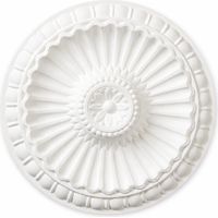 Ceiling Rose Medallion Floral Decor Classic Ornate Light Chandelier Feature