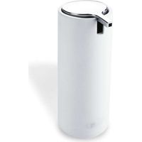 Nimco Omi - Dosificador de jabón de pie, cerámica blanca/cromo OM 16031-05