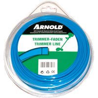 ARNOLD Fil de coupe-bordure carré en nylon 2,7 mm × 56 m