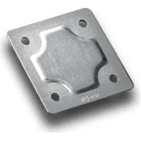 fadini plaque galvanisée 84x84 mm 8312l
