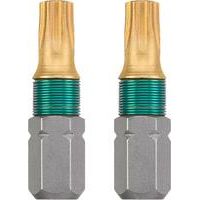 Puntas de destornillador kwb 124215 recubrimiento titanio 25 mm