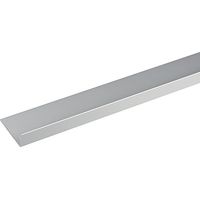 PROFILO ANGOLARE LATI DIVERSI ARCANSAS - ALLUM ARGENTO S.MM 1,0 MM 20X10 H.CM 100- 5 pezzi
