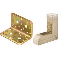 PIASTRA 777 ANGOLARE ACCIAIO TROPIC 100X 60X 60 MM- ALDEGHI LUIGI SPA- 25,0 pz