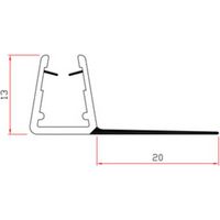 10 x GUARNIZIONE P/BOX DOCCIA 2 M MOD.404/20