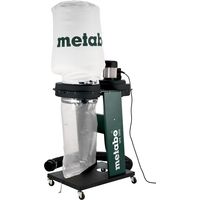 Metabo – Aspirateur à copeaux 0,55 kW – Dépression max. 1600 Pa – Volume sac 65 l – Pour machines à bois stationnaires