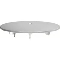 Coperchio cromato per filtro doccia, diametro 112 mm per foro da 90 mm, per SANIT 823/90-60