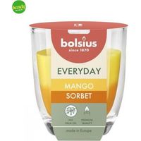 Candela vetro Everyday Bolsius Mango Sorbet