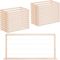 Cadre de ruche Langstroth, câblé, pin, 232 mm - 20 pièces