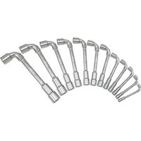 Rohrschlüssel - KS TOOLS - 517.0442 - Box mit 12 offenen Rohrschlüsseln metrisch - 6-kant - Von 7 bis 24 mm