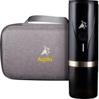 Aqiila Coffeebird Portable espresso machine Macchina per il caffè Nero Capacità tazze=5 per quando si è in viaggio / po