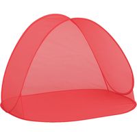 Linder Exclusiv Selbsttragendes faltbares Strandzelt SM02 Rot