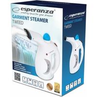 Esperanza EHI006 vaporizador para ropa Vaporizador manual de prendas 0,2 L 800 W Negro, Azul, Blanco