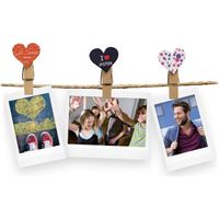 Dekoration zum Aufstellen Fujifilm design clips Herzform magnetisch