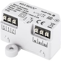 Homematic IP Smart Home 151398A0C HmIP-FBL Attuatore per tende controllo digitale di 1 tenda o tenda esterna, Controllo tramite app Alexa e Google Assistant