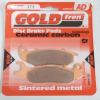Plaquette de frein Gold Fren pour Moto AJP 125 PR3 Supermotard