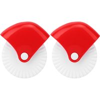 2 Roulettes à Pâtisserie Motifs Tressés Uniques pour Cuisine, Accessoire de Boulangerie