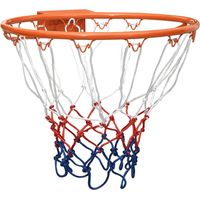 vidaXL Cerceau de basket Orange 39 cm Acier