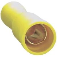 Sinuslive 4016631005907 Terminales redondos dorados amarillos 10 pcs