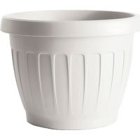 Bama VASO TONDO TERRA Col. Bianco Ø cm. 30x22 h