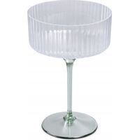 Verre, verre à pied, gobelet en plastique transparent, 300 ml, 1 pièce.