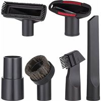 KZQ 6 ugelli per aspirapolvere da 32 mm compatibili con Karcher, Rowenta, Hoover, Xoiture, Bosch e Miele.
