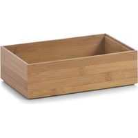 Zeller 13332 Scatola Salvaspazio, Bambú, Beige, 23x15x7 cm