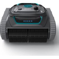 LEDANDER Robot nettoyeur de piscine sans fil avec contrôle par application, 80 W, inversion automatique, surface de nettoyage maximale : 120 m²