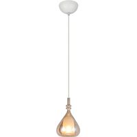 Hängelampe Pendelleuchte Deckenleuchte Esszimmerlampe E14 Metall weiß matt H 200 cm
