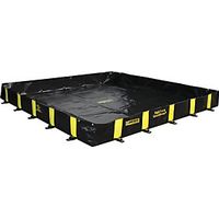 Justrite Vasca pieghevole Rigid-Lock QuickBerm® XT per