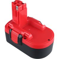 PDstation 1x 4.8Ah BAT181 Batteries compatible avec Bosch PSB 18 VE 2, PSR 18 VE-2 outil électrique Replacement for Bosch 2607335536 BAT181 BAT025 BAT026 BAT160 BAT180 BAT189 (4800 mAh, NiMH, 18 V)