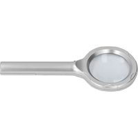 Loupe éclairée portable 4X avec 6 LED, idéale pour lecture, philatélie et observation de détails.